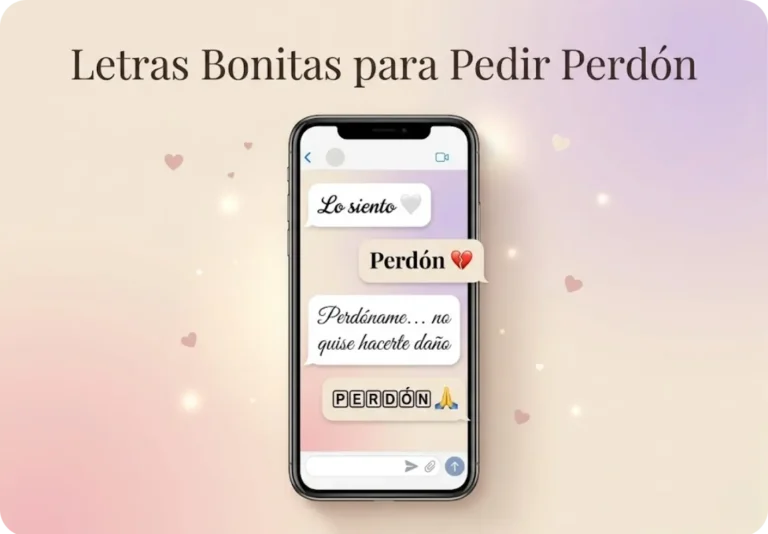  Mensajes de disculpa